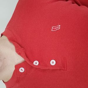 Vintage Red Flannel Factory Henley
